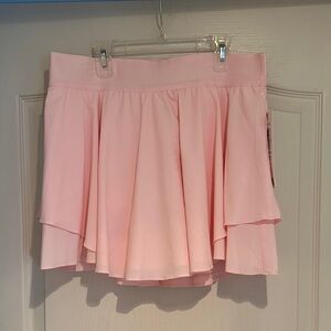 Lululemon Athletica Soft Pink Midi Skirt